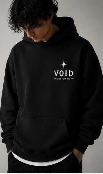 hoodie confortable void design qc